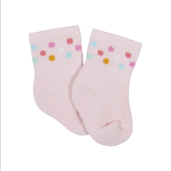NEW* Gerber Organic Cotton Pink Socks & Mittens Bundle - Picture 3 of 10